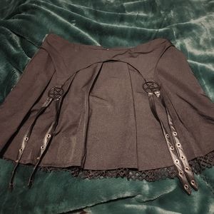 Crucifire mini skirt